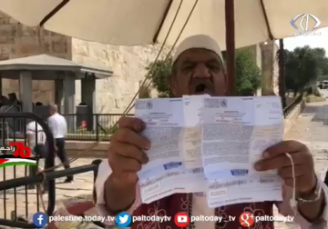 تقرير | الاحتلال يحارب أكبر بائع خروب وسوس في باب العامود في شهر رمضان المبارك