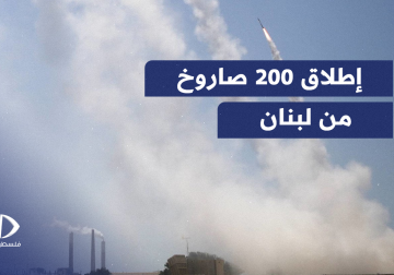 المقاومـ ـة تطلق 200 صاروخ والاحـ ـتلال يكثف غاراته على جنوب #لبنان