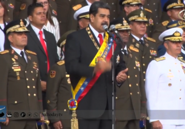 تقرير | الرئيس الفنزويلي ينجو من محاولة اغتيال أثناء عرض عسكري
