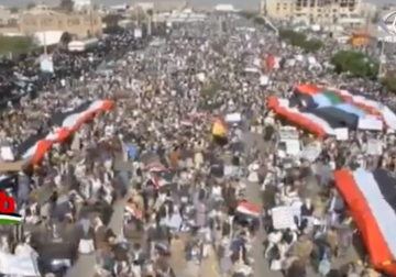 تقرير| تظاهرات ضخمة في يوم القدس العالمي رغم الظروف الأمنية والمعيشية الصعبة 