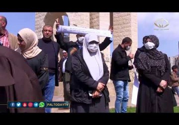 غزة_ لأول مرة منذ ربع قرن .. تعليق فعاليات أهالي الأسرى خشية من انتشار فيروس كورونا