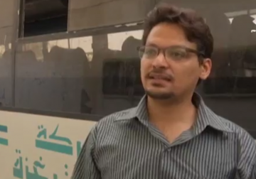 تقرير| المغترب حامد الشاعر يغادر خانيونس بعد 9 أشهر‎ ‎بسبب إغلاق معبر رفح