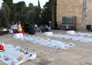 تقرير| احنا مش جعانين..حملة لمقاطعة وجبات الإفطار التي تقدمها الامارات في الاقصى 