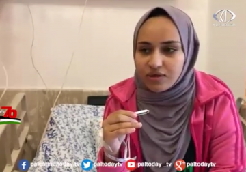 تقرير| الطالبة ندى قشقيش تتحدى مرض السرطان وتتقدم إلى امتحانات الثانوية العامة