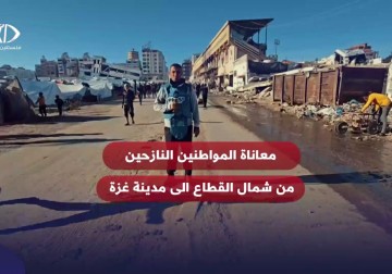 رصد معاناة النازحين في ظل حرب الإبادة المستمرة في مدينة غزة.
