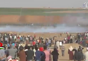 تقرير| الفلسطينيون يواصلون حراكهم المطالب بحق العودة للأسبوع الثامن على التوالي - رمزي البيروتي ‏.mp4