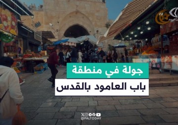 جولة في منطقة باب العامود بالقدس المحتلة