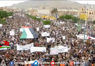 تقرير| مظاهرات في أنحاء العالم دعماً لفلسطين وإستنكاراً للمجزرة الإسرائيلية في غزة