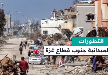 مراسل فلسطين اليوم إبراهيم إبراهيم يفيد بارتقاء شهيدين وإصابة آخرين في قصف إسرائيلي استهدف تجمعا للمواطنين بخانيونس