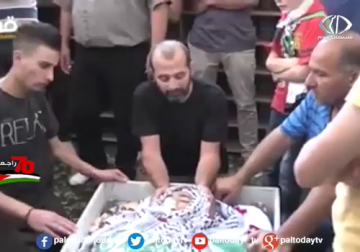 تقرير | العشرات يشيعون جثمان الطفل عدي أبو خليل في قرية سينيا