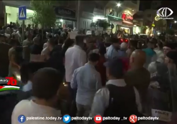 تقرير | أجهزة أمن السلطة تقمع مسيرة مطالبة برفع العقوبات عن غزة 