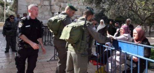 اعتقال 4 مواطنين في القدس المحتلة
