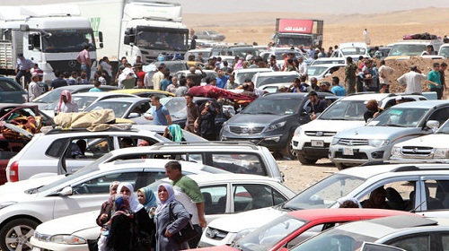 يواصل العراقيون النزوح جراء تفاقم الأوضاع الأمنية في نينوى وصلاح الدين