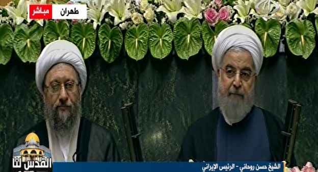 روحاني يؤدي القسم الدستوري رئيساً لإيران لولاية ثانية