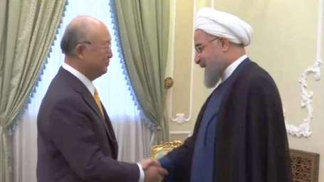 روحاني: الوكالة الدولية هي المرجع الوحيد لتأكيد التزام طهران بالاتفاق النووي