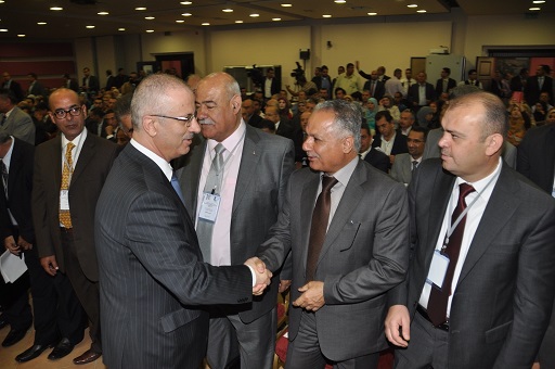 مؤتمر صحفي لاتحاد المنتجين العرب في البيرة