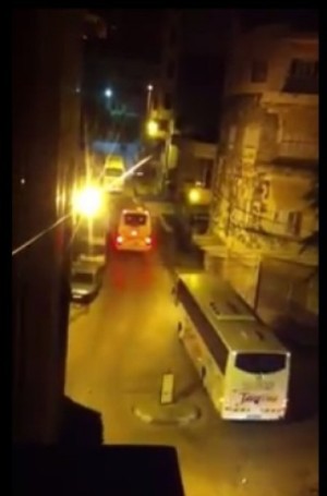 الاحتلال يقتحم نابلس ويصادر حافلات نقل