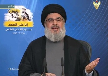 السيد نصر الله: في يوم القدس العالمي نؤكد التزامنا بمواجهة مشاريع الاحتلال والهيمنة