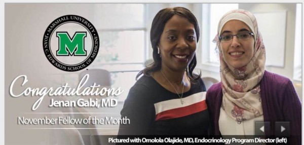 مشفى جامعي في أمريكا يمنح فلسطينية لقب «طبيبة الشهر»