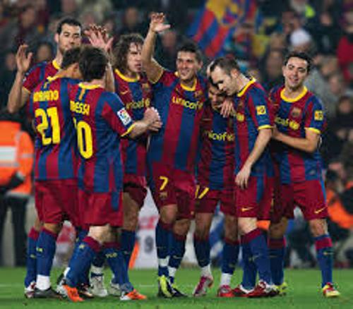  أهداف برشلونة الثلاثة في شباك إلتشي في أول مبارياته للموسم