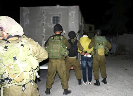 الاحتلال يعتقل 9 فلسطينيين من الضفة الغربية
