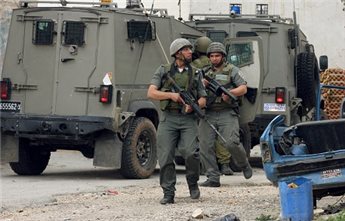 إصابة شابين برصاص الاحتلال جنوب نابلس