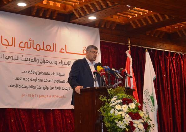 الرفاعي يحذر من مساعٍ جادة لتوطين الفلسطينيين