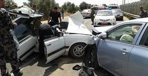 إصابة 7 في حادث سير بالخليل 