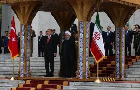 اردوغان يصل طهران في زيارة رسمية