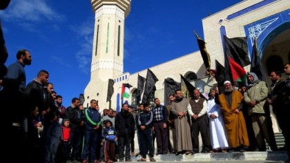 وقفات تضامنية تنظمها حركة الجهاد الإسلامي في رفح بغزة