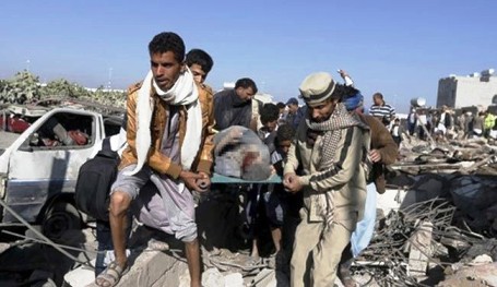 غارات سعودية تودي بحياة عشرات اليمنيين