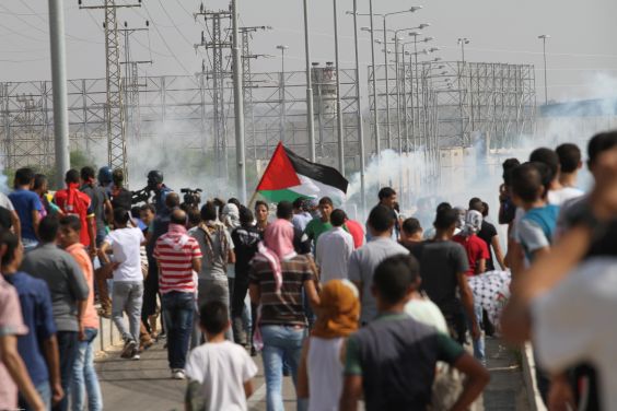 عشرات الإصابات خلال مواجهات مع الاحتلال شمال قطاع غزة