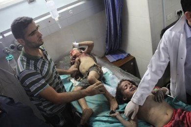 مجزرة بحق عائلة اللوح في قطاع غزة