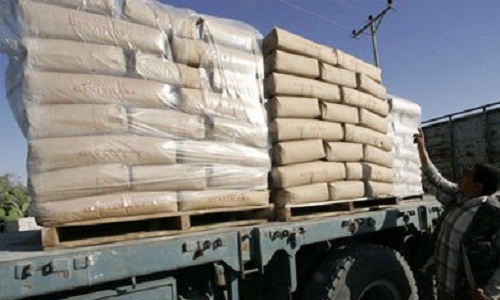 المالية تفرض ضرائب على الإسمنت في غزة