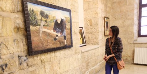 افتتاح معرض ربيع القدس في البيرة