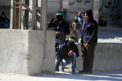 محدث: إصابات خلال مواجهات في مخيم قلنديا 