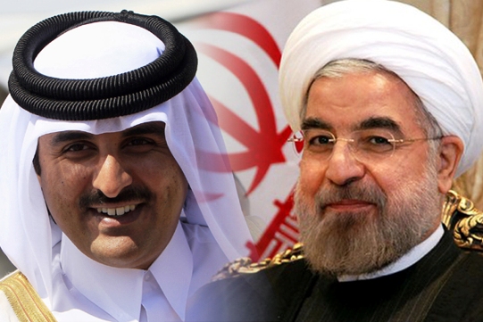 روحاني: طهران تقف مع قطر شعباً وحكومة
