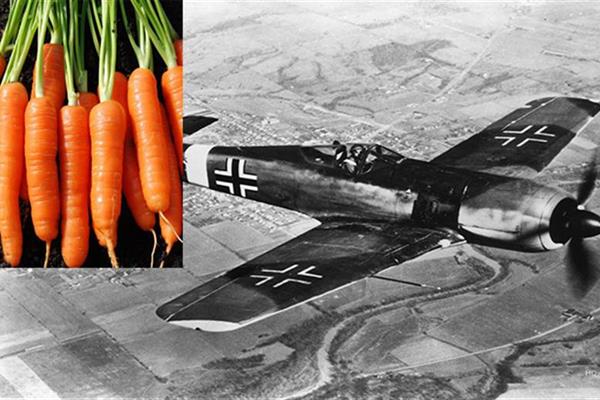 الجزر يقوي النظر.... خدعة بريطانية