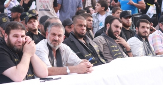 مهرجان لحركة المقاومة الشعبية شمالي رام الله 