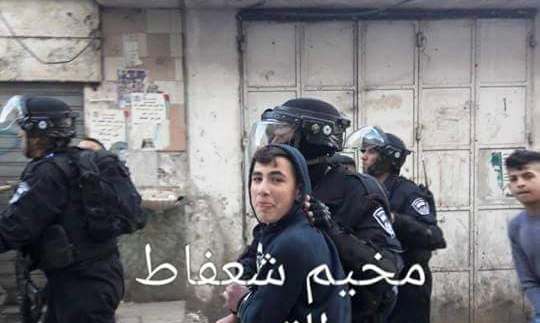 القدس... قوات الاحتلال تعتقل 5 أطفال وتصيب العشرات بالاختناق