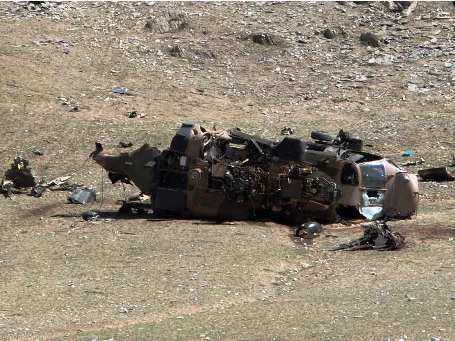 مقتل 18 جنديا في تحطم طائرة بأفغانستان
