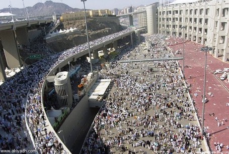 ضيوم الرحمن يغادرون مشعر منى