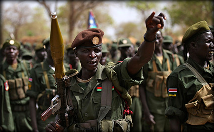 المتمردون يتهمون جيش جنوب السودان بانتهاكات لوقف إطلاق النار