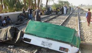 مصرع 9 بحادث اصطدام قطار بحافلة ركاب جنوبي تركيا