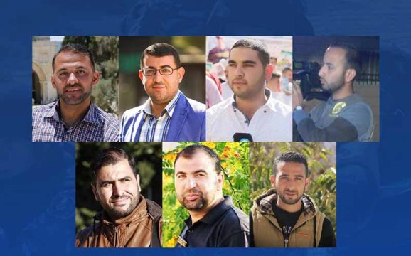 7 صحفيين بسجون السلطة يضربون عن الطعام