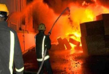 اندلاع حريق داخل منزل في قطاع غزة