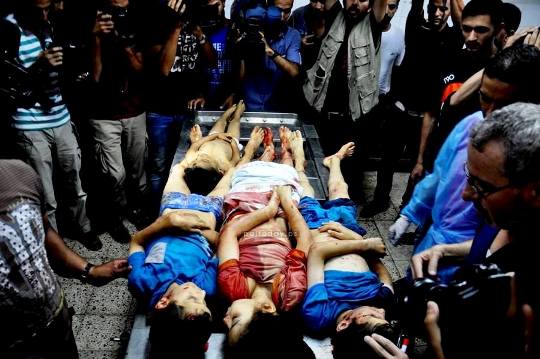 260 شهيداً ونحو 2000 جريح حصيلة شهداء العدوان على غزة