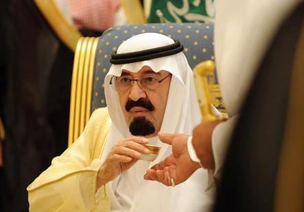 العاهل السعودي يدعم 