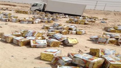 سرقة  1,3 طن جبن فاسد في 