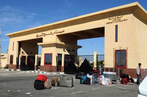 تمديد العمل في معبر رفح إلى يوم غد الإثنين